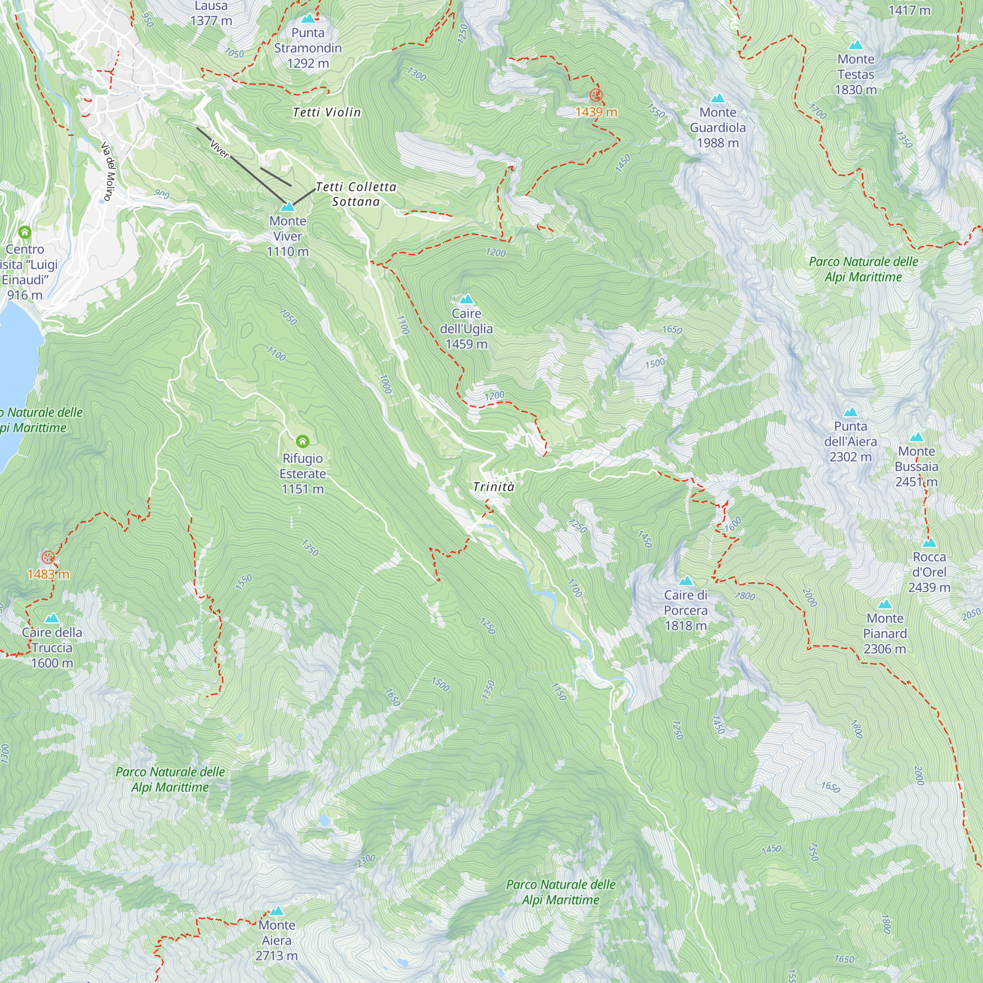Locanda del Sorriso map