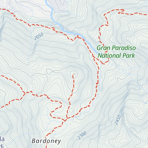 Map of Testa delle Goilles