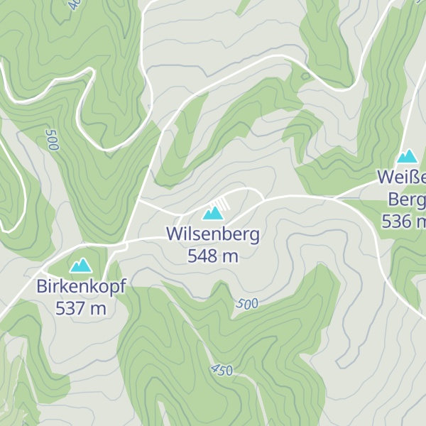 Map of Wilsenberg