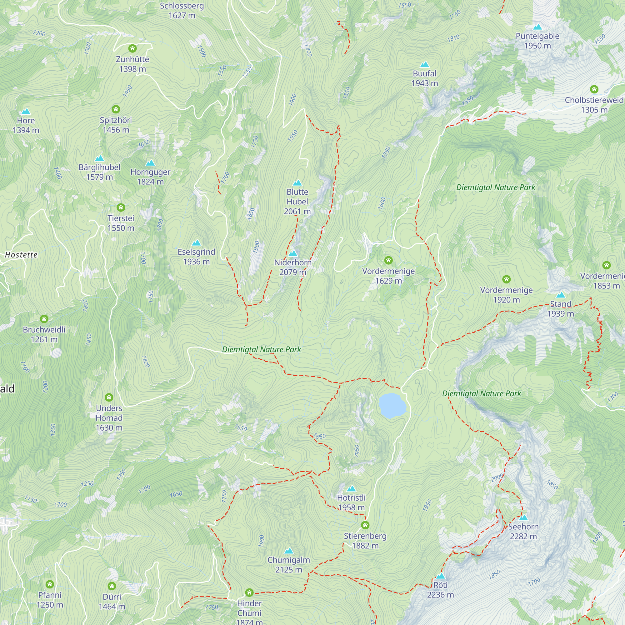 Ski- und Ferienhaus Obergestelen map