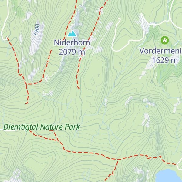 Map of Ski- und Ferienhaus Obergestelen