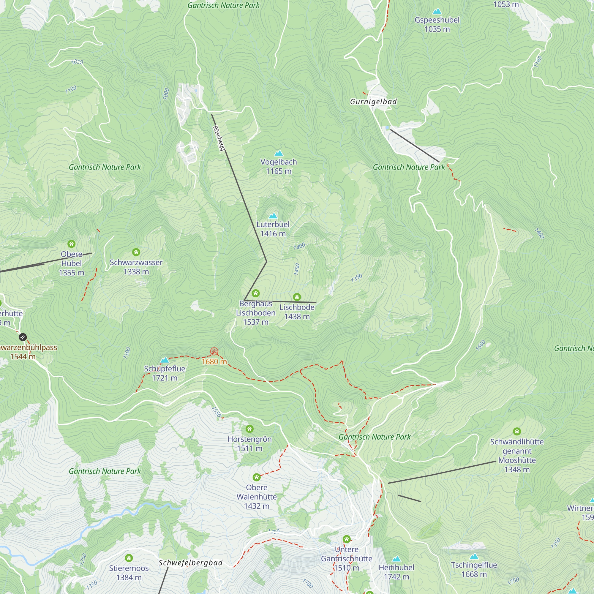 Lischbode map