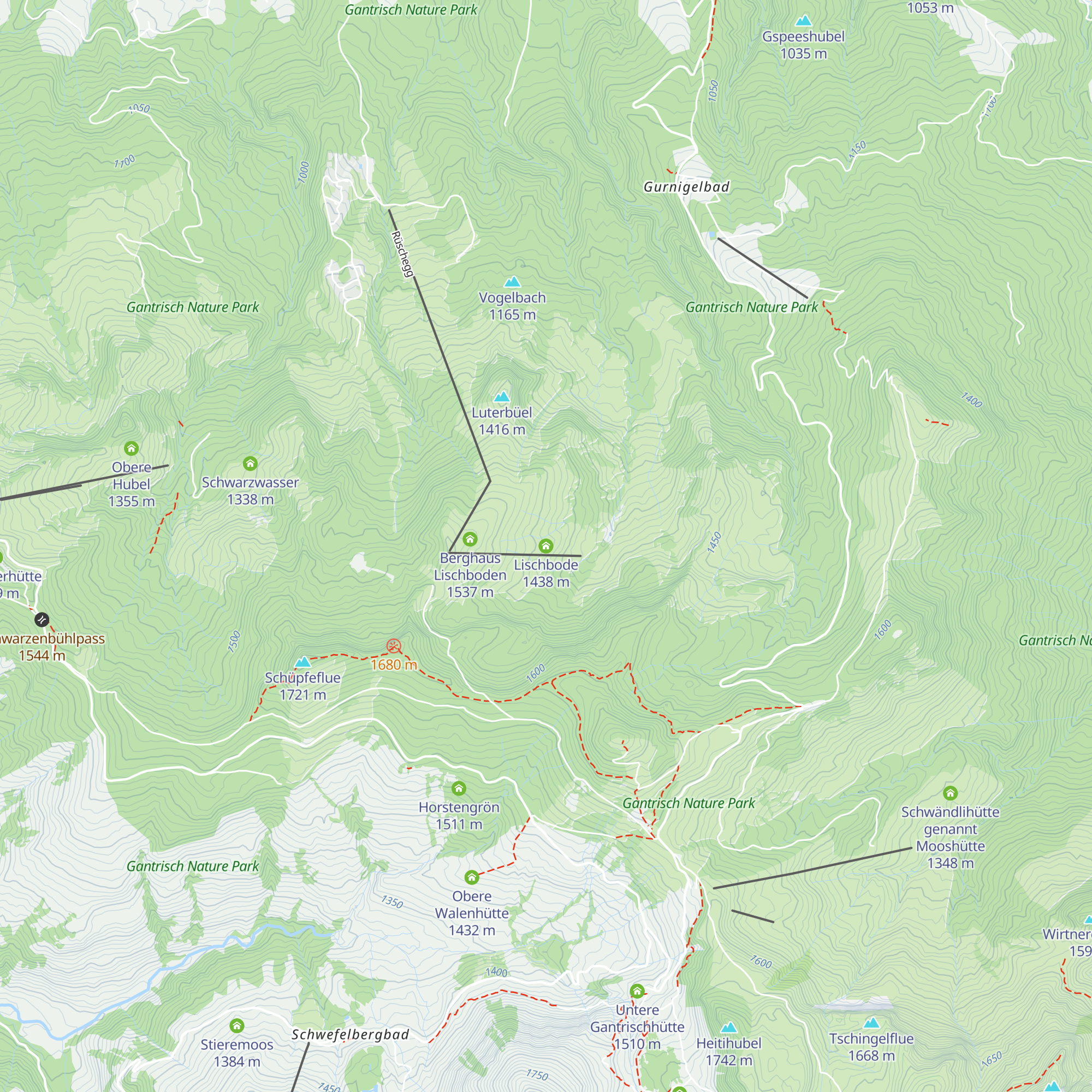 Lischbode map