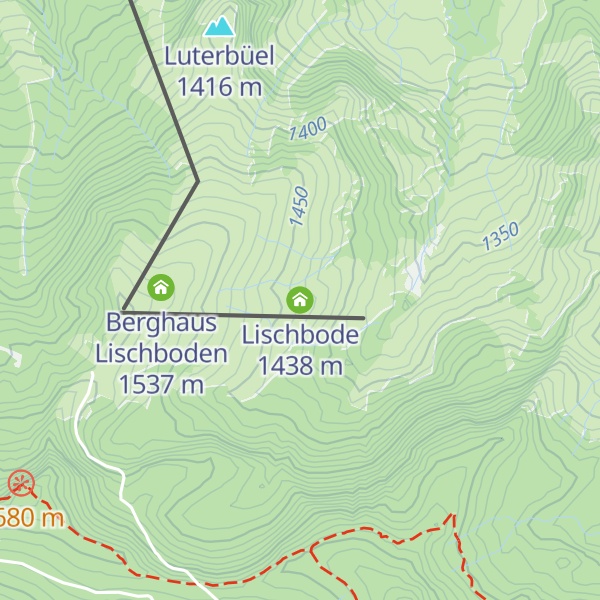 Map of Lischbode