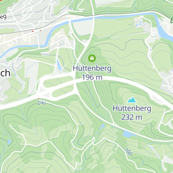 Map of Hüttenwiese