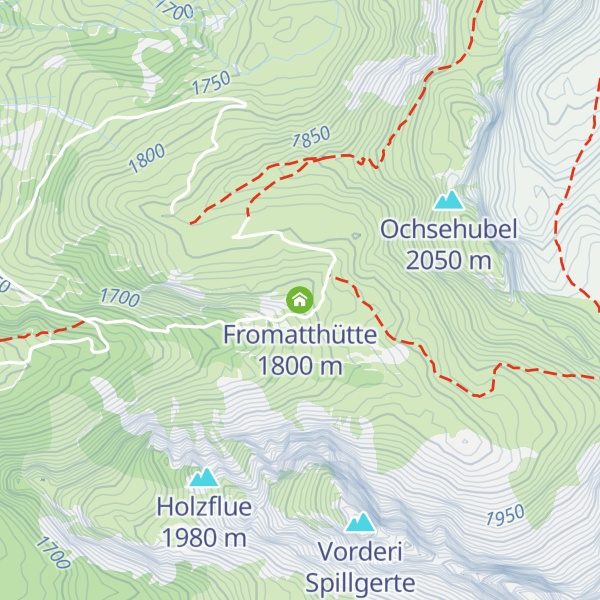 Map of Fromatthütte