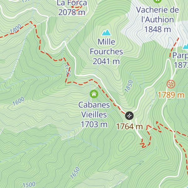 Map of Cabanes Vieilles