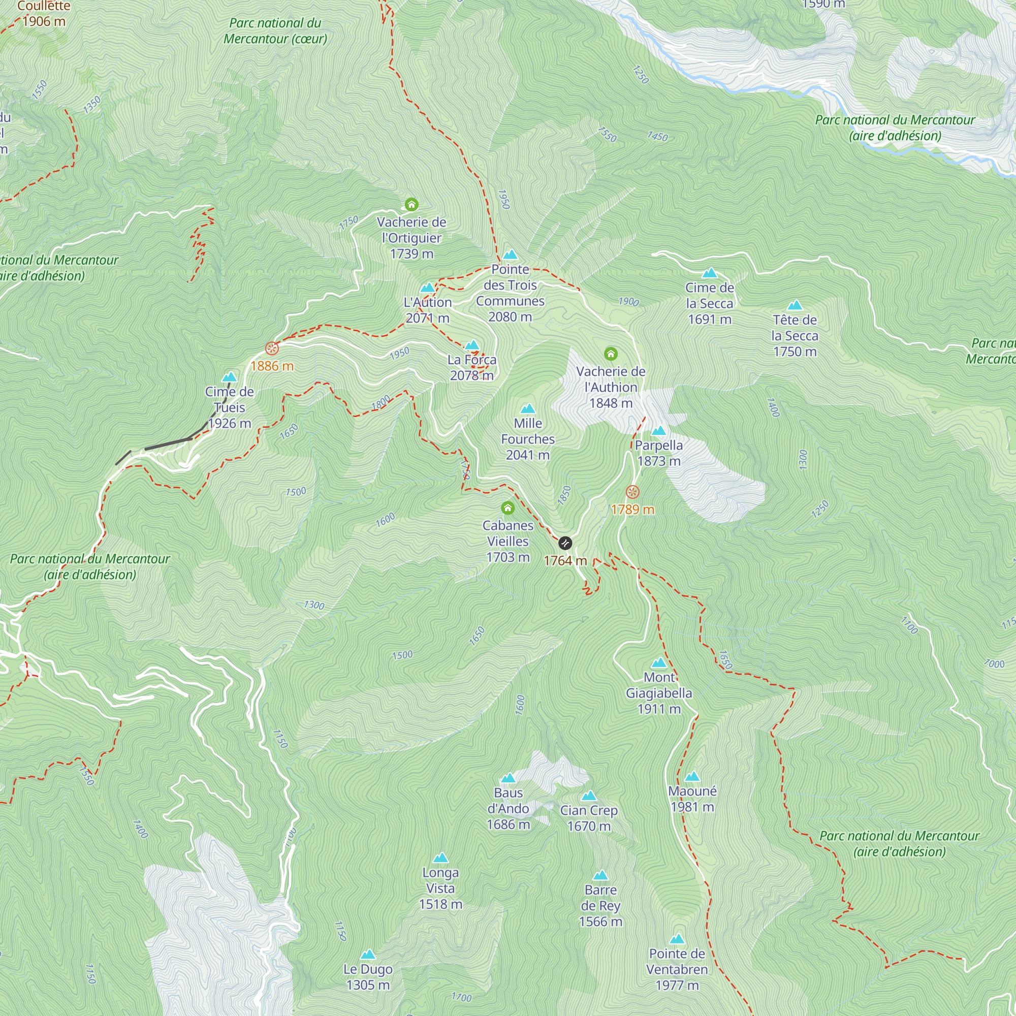 Cabanes Vieilles map