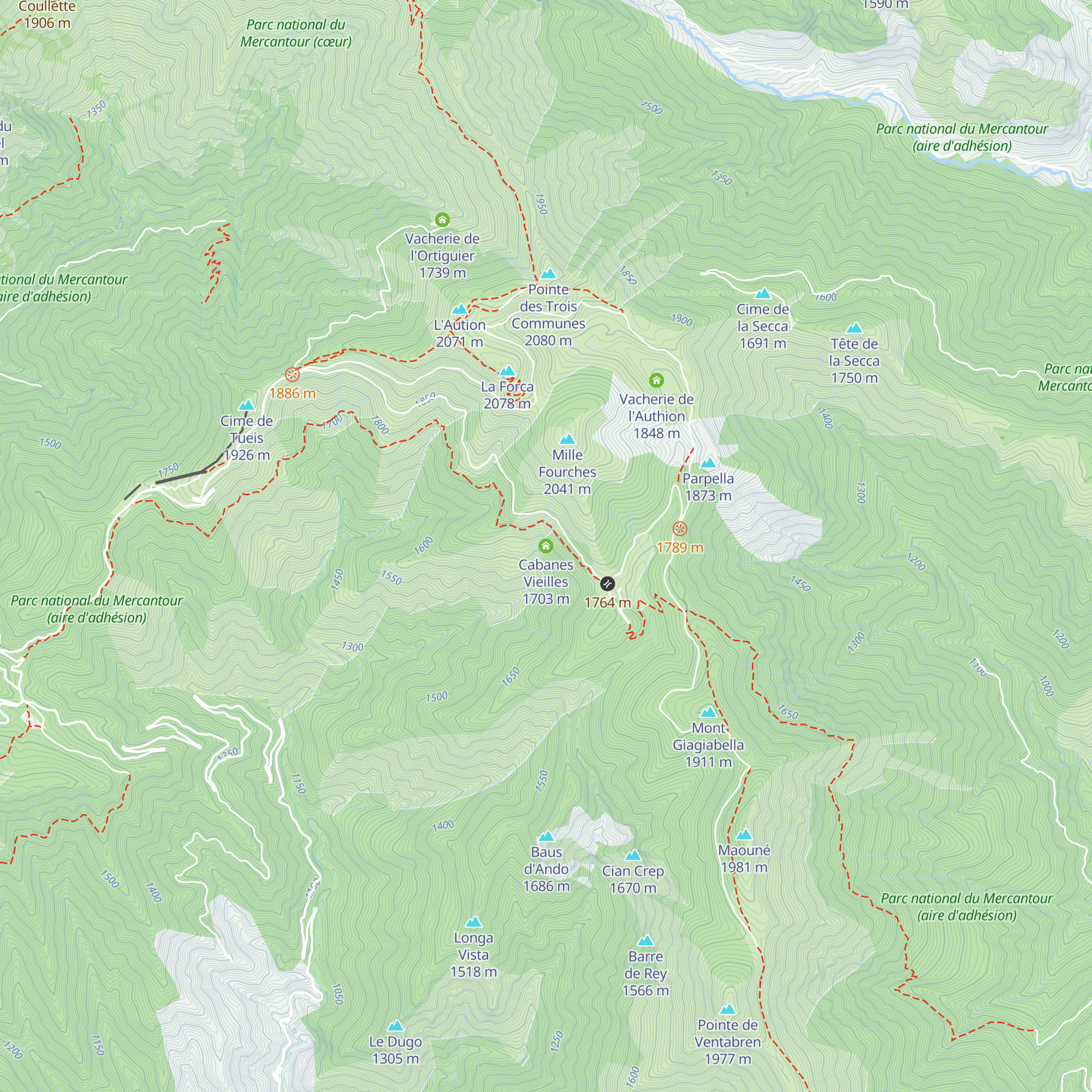 Cabanes Vieilles map