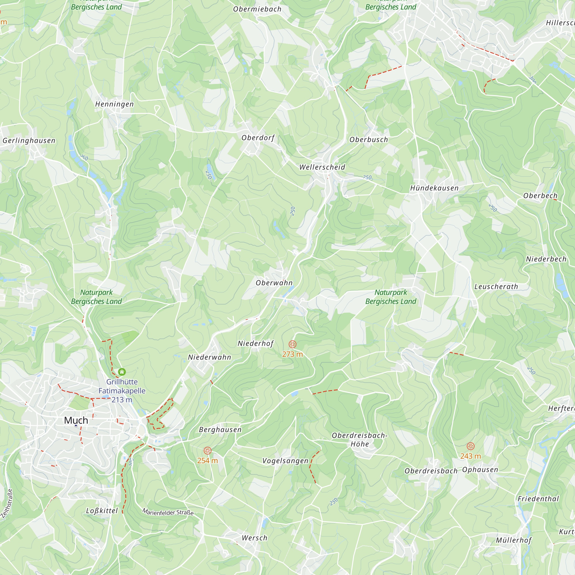 In der Hüttenwiese map