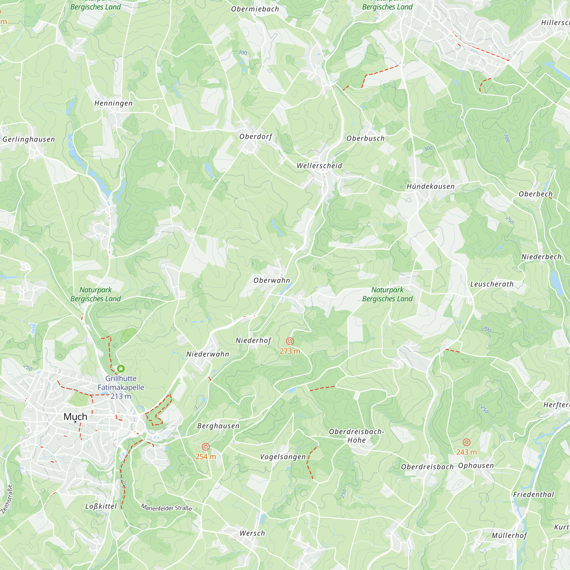In der Hüttenwiese map