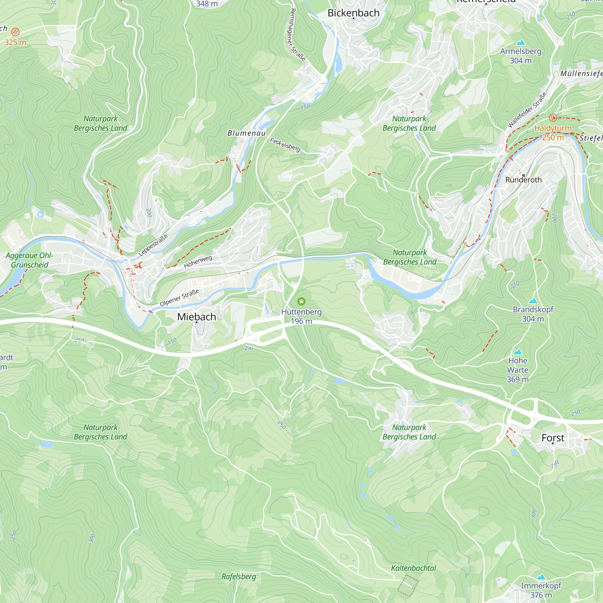 Hüttenberg map