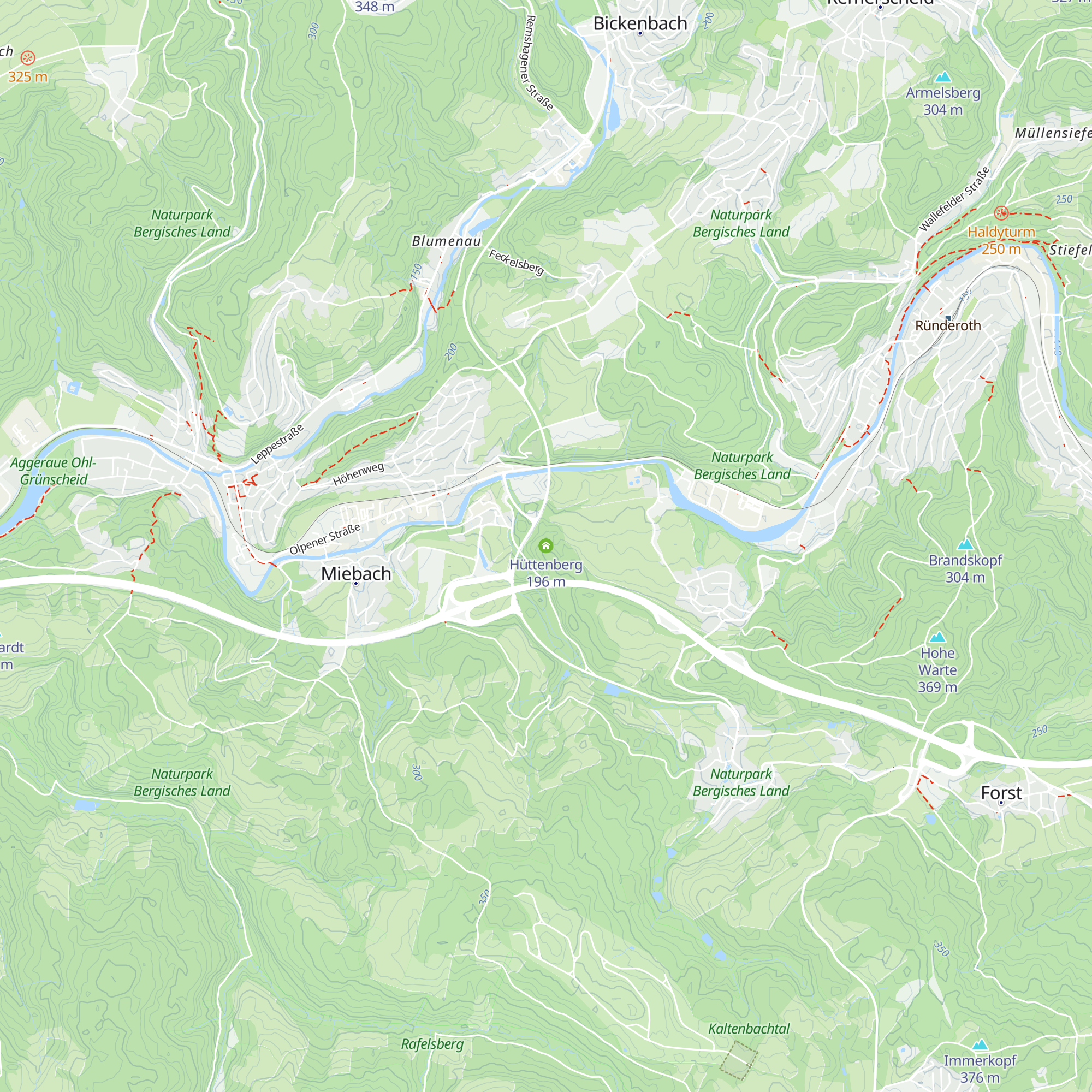 Hüttenberg map