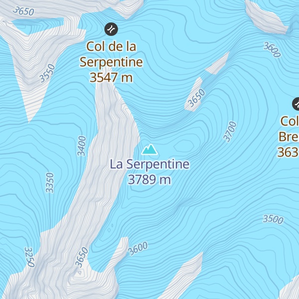 Map of La Serpentine