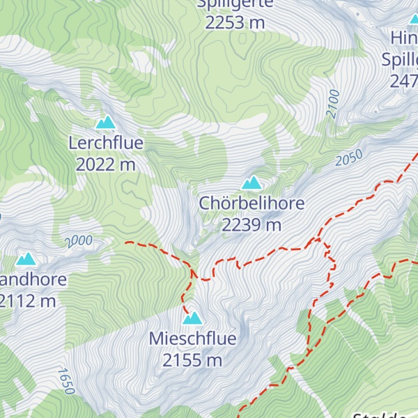 Map of Brunnihore