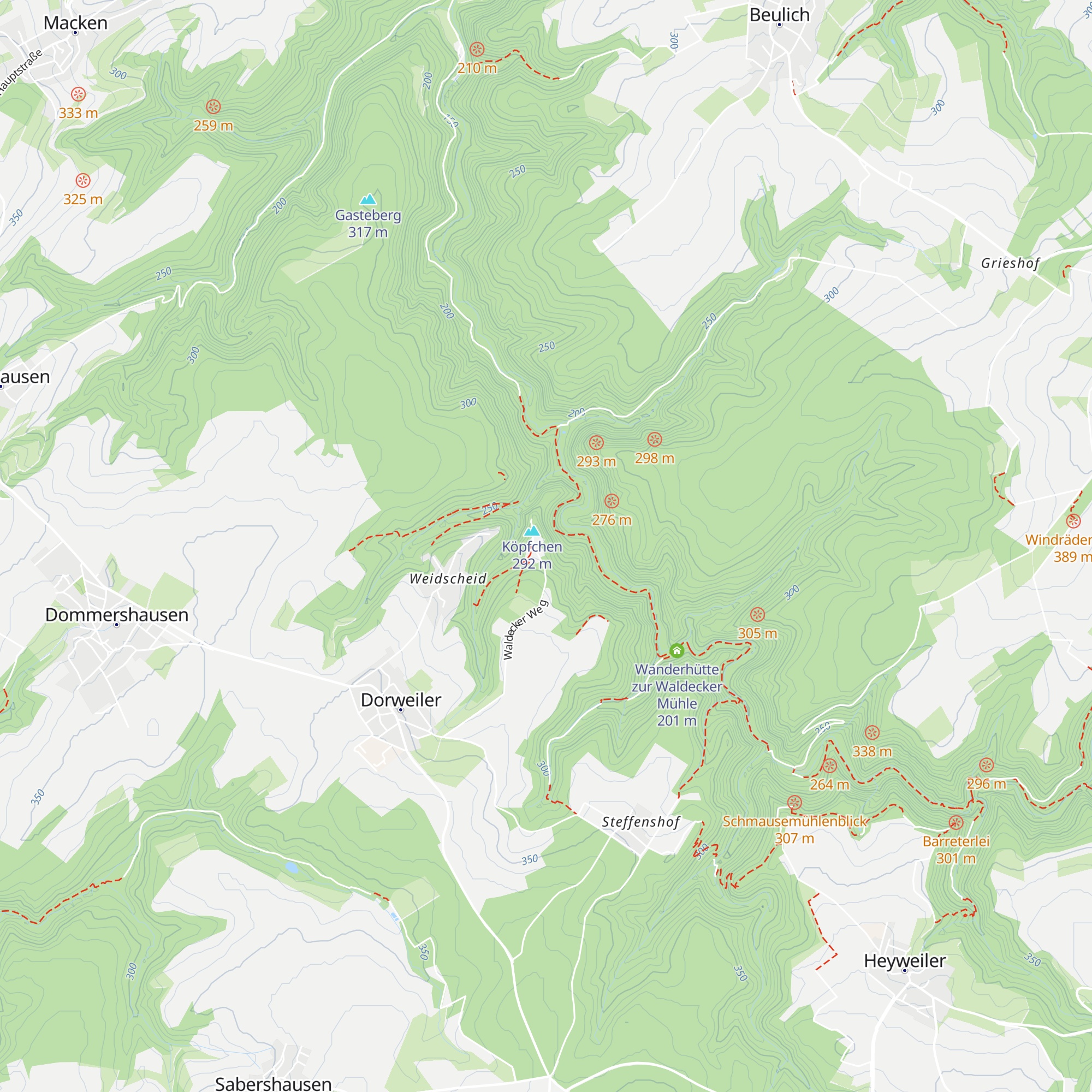 Berliner Hütte map
