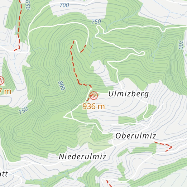 Map of Ulmizberg