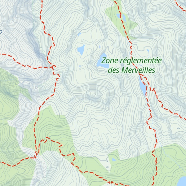 Map of Rocher des Merveilles