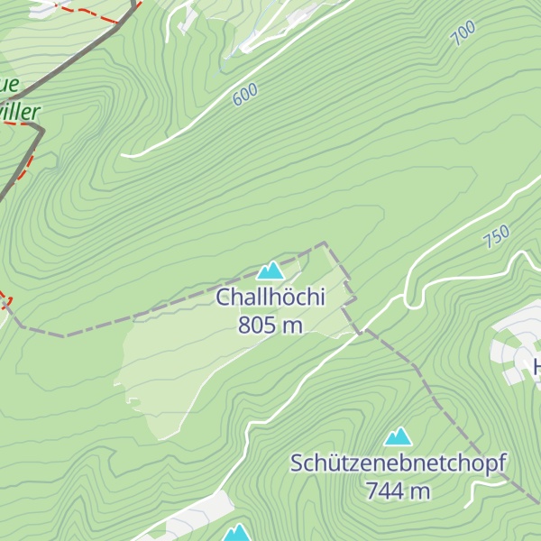 Map of Challhöchi
