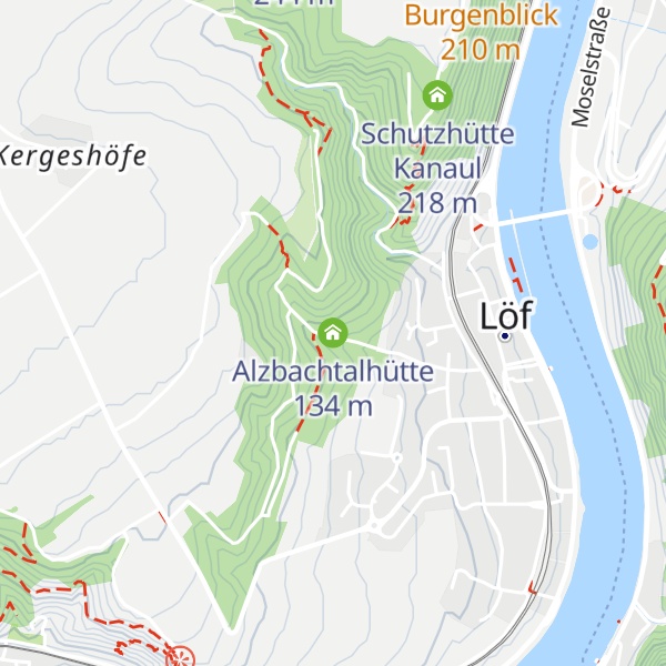 Map of Alzbachtalhütte