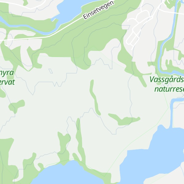 Map of Langneshågan
