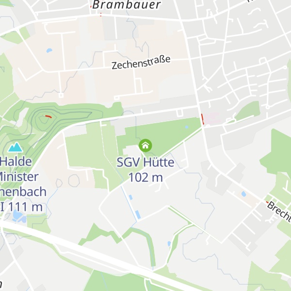 Map of SGV Hütte