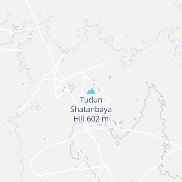 Map of Tudun Shatanbaya Hill