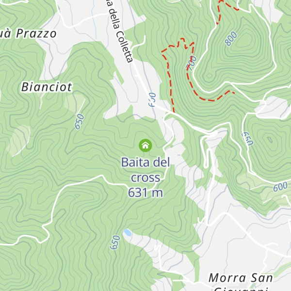 Map of Baita del cross