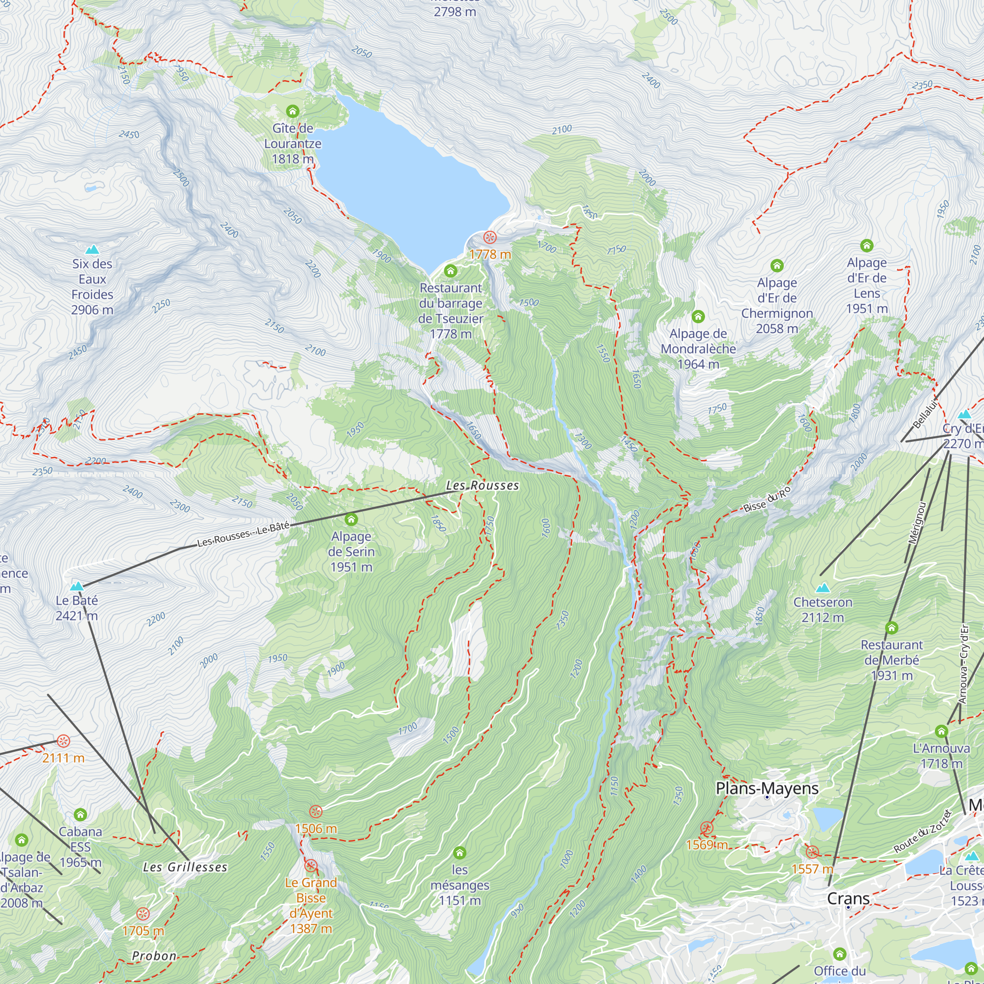 Bâtiment bourgeoisial des Rousses map