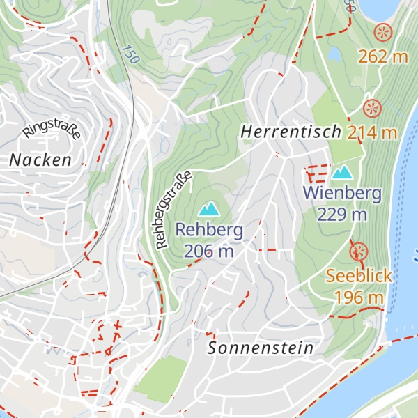 Map of Rehberg