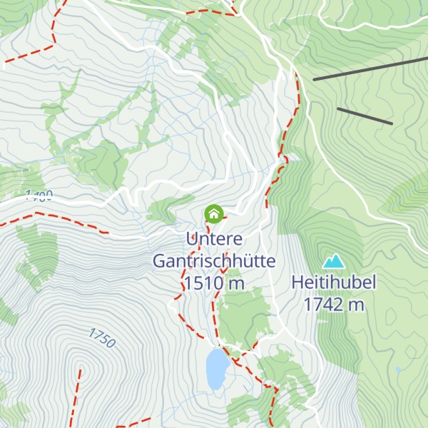 Map of Untere Gantrischhütte