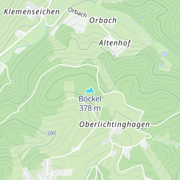 Map of Böckel