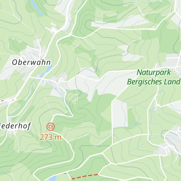 Map of In der Hütten