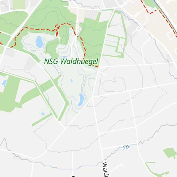 Map of Waldhügel