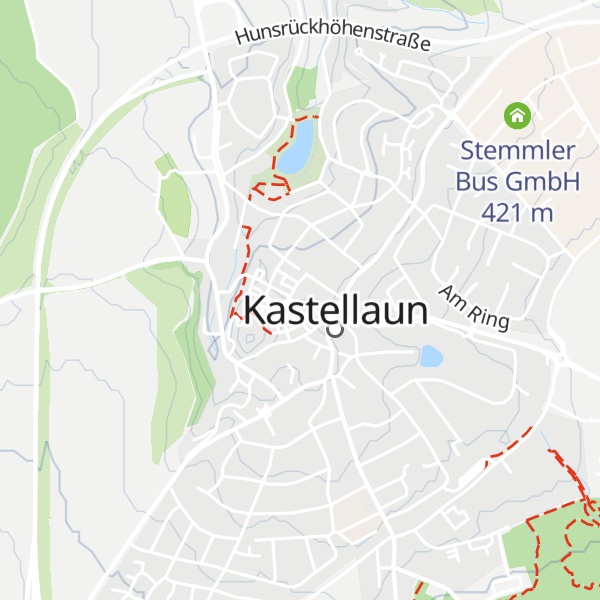 Map of Tourismusinformation Kastellaun