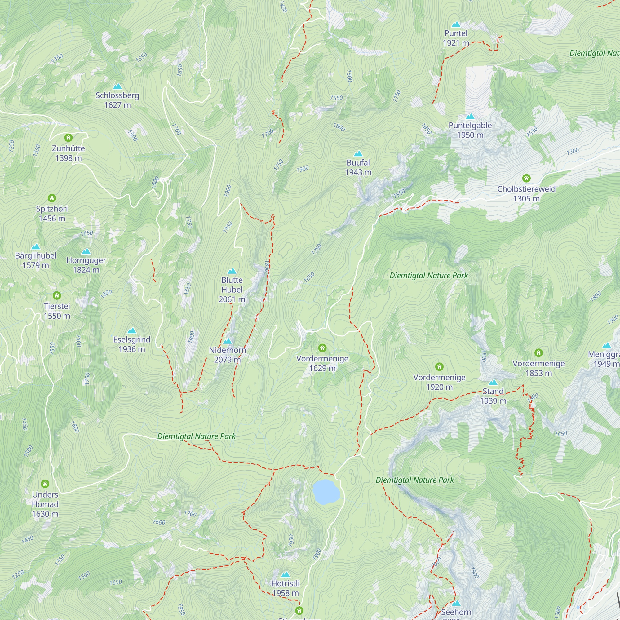 Vordermenige map