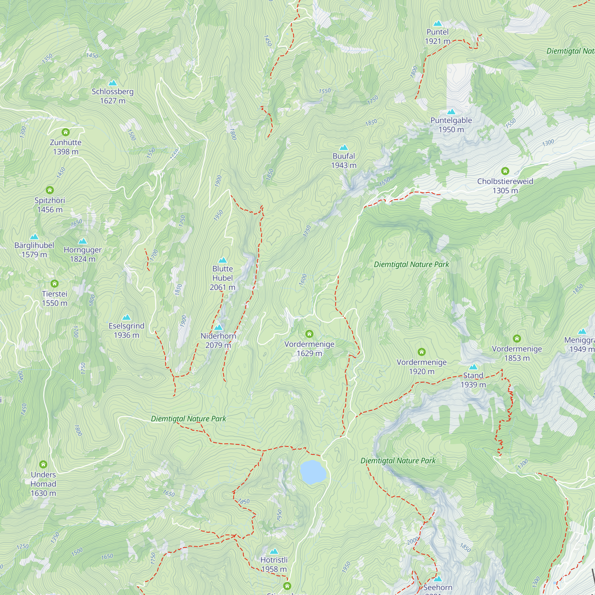 Vordermenige map