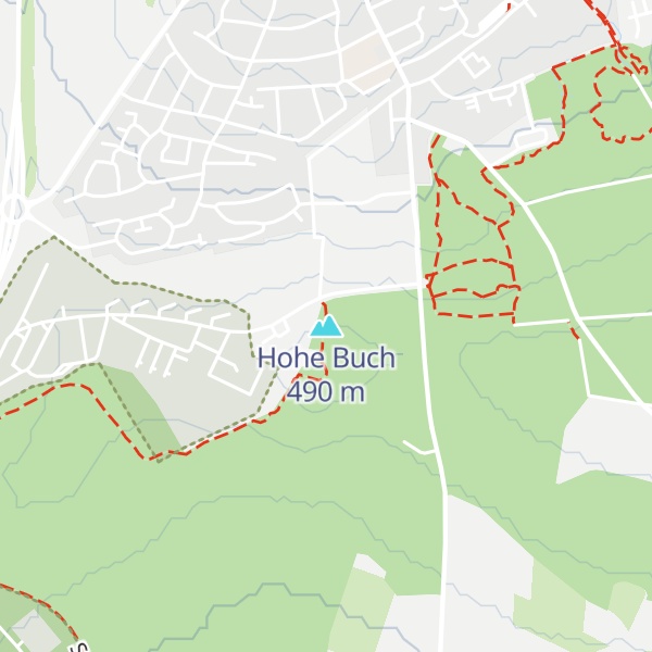 Map of Hohe Buch