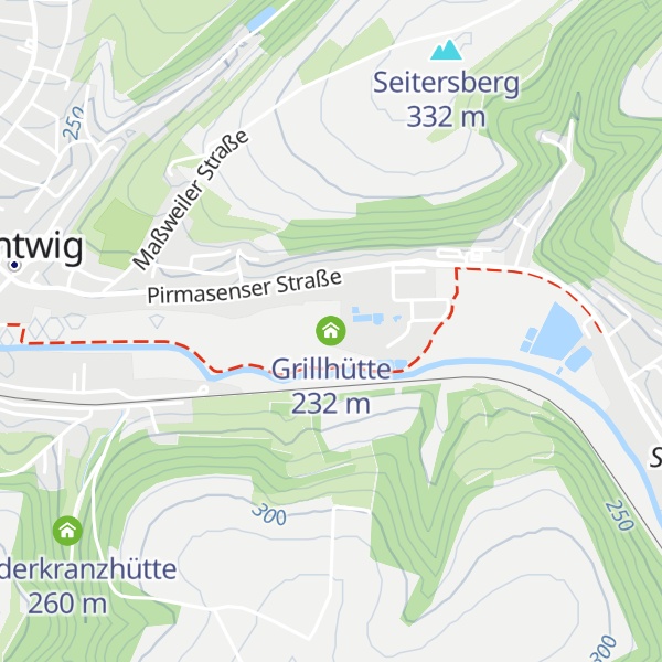 Map of Grillhütte