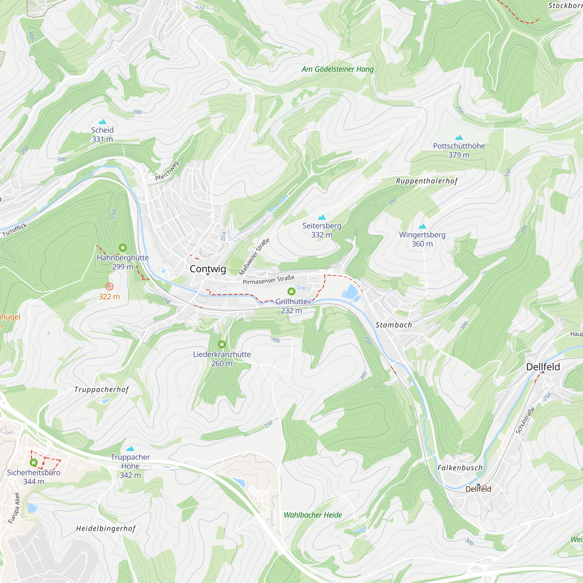 Grillhütte map