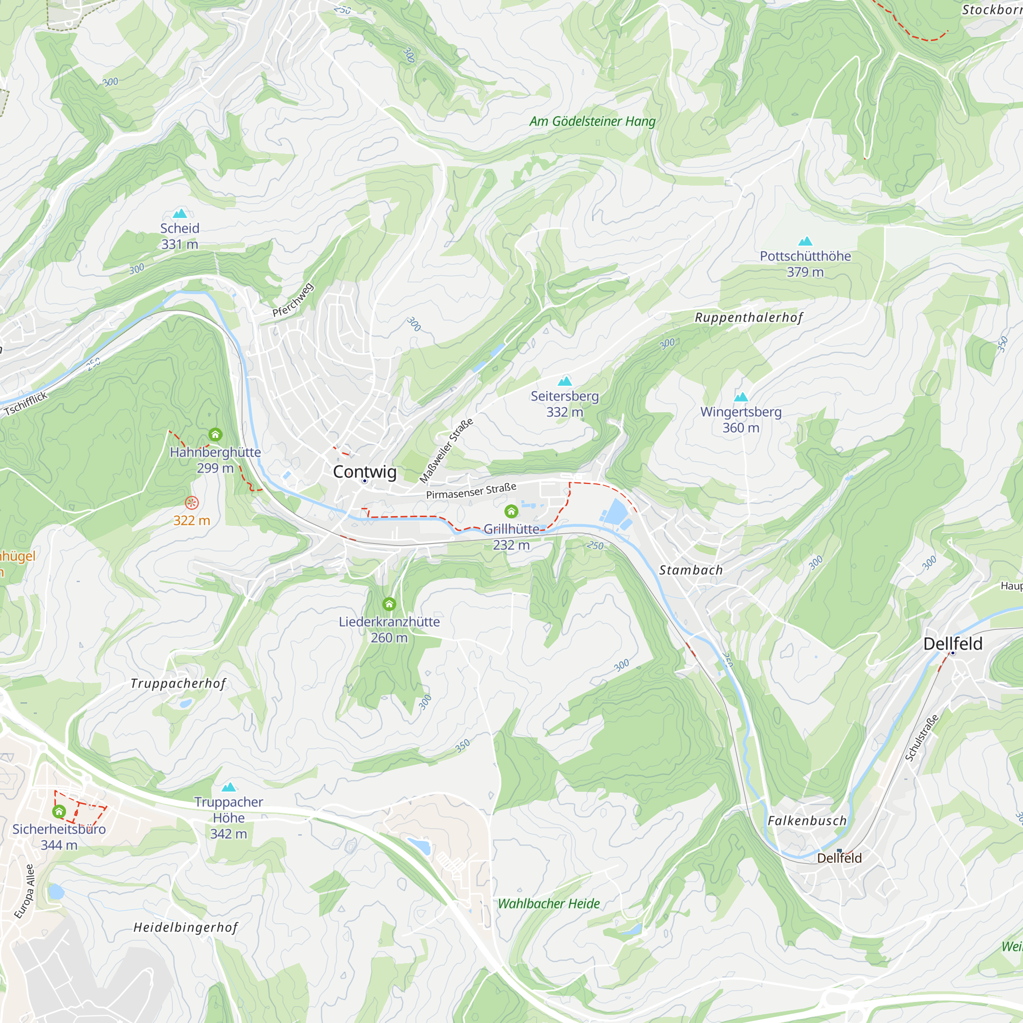 Grillhütte map