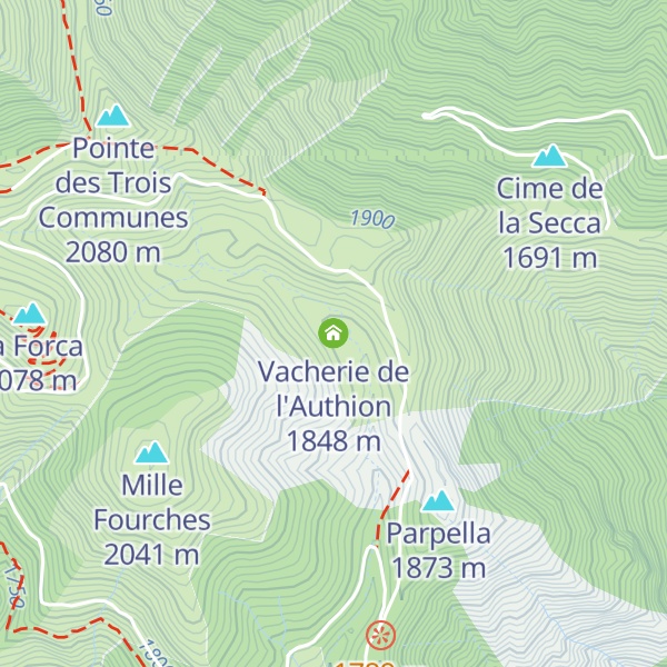 Map of Vacherie de l'Authion
