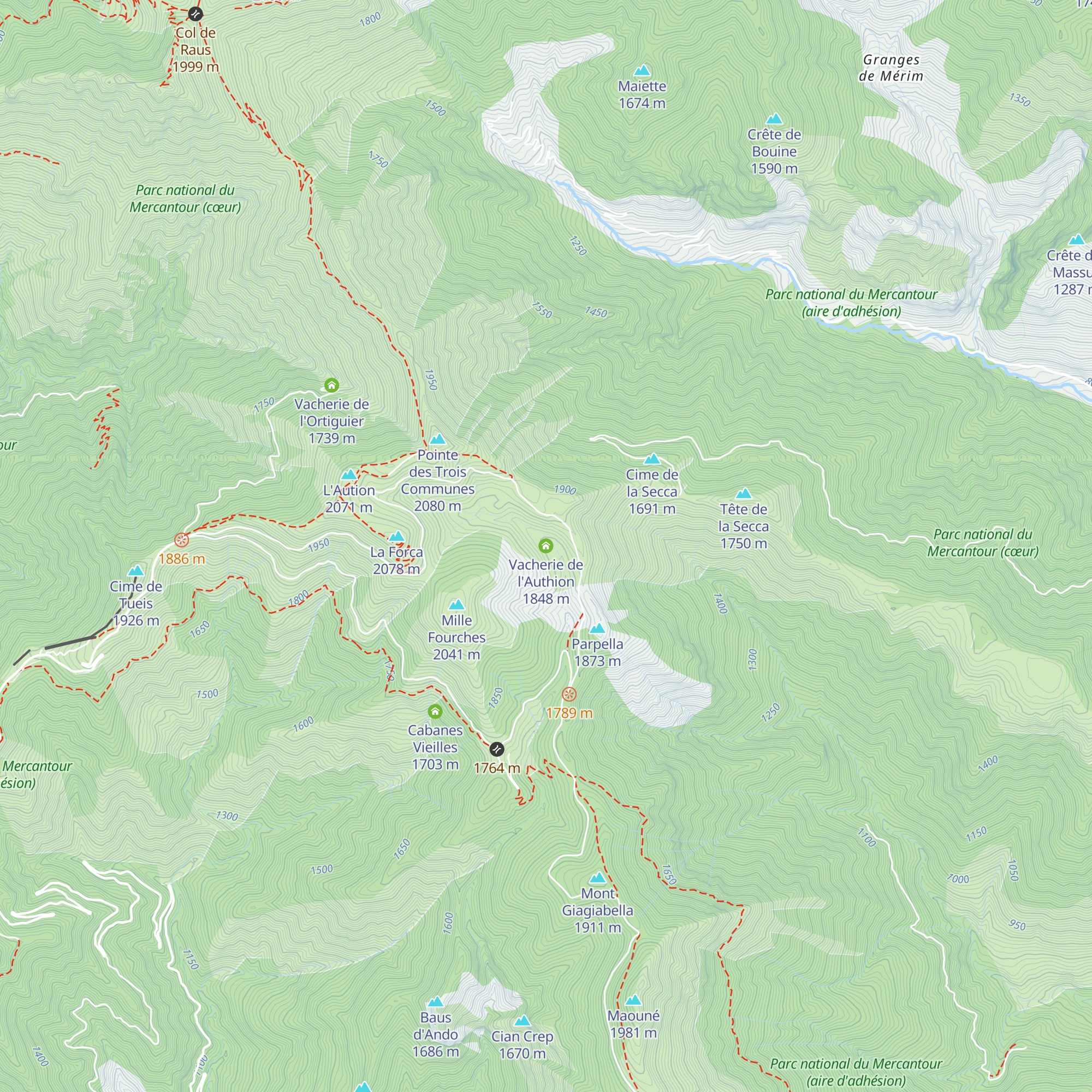 Vacherie de l'Authion map