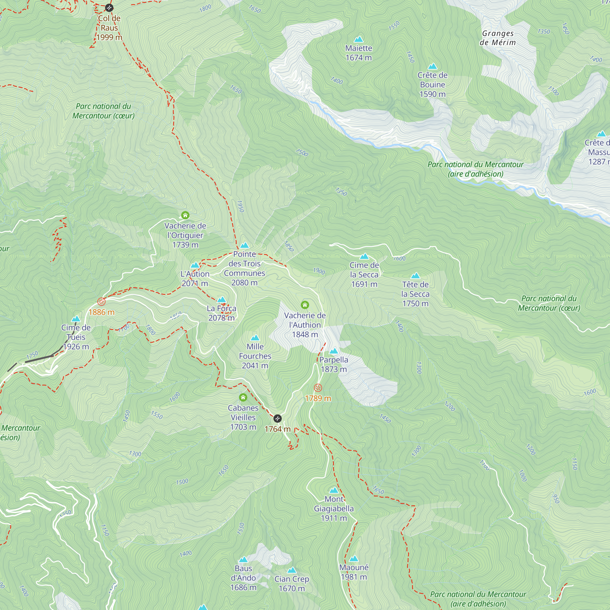 Vacherie de l'Authion map