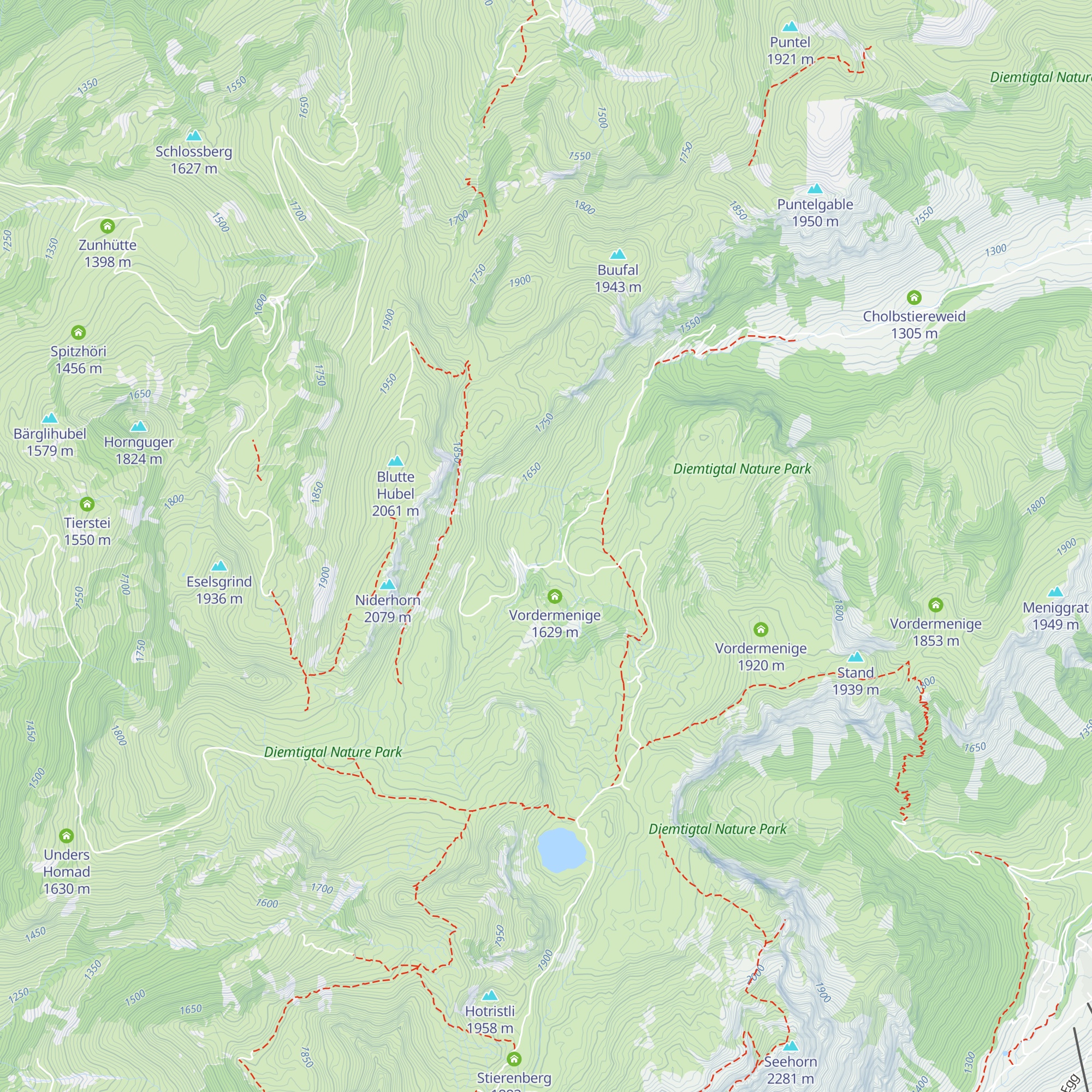 Vordermenige map