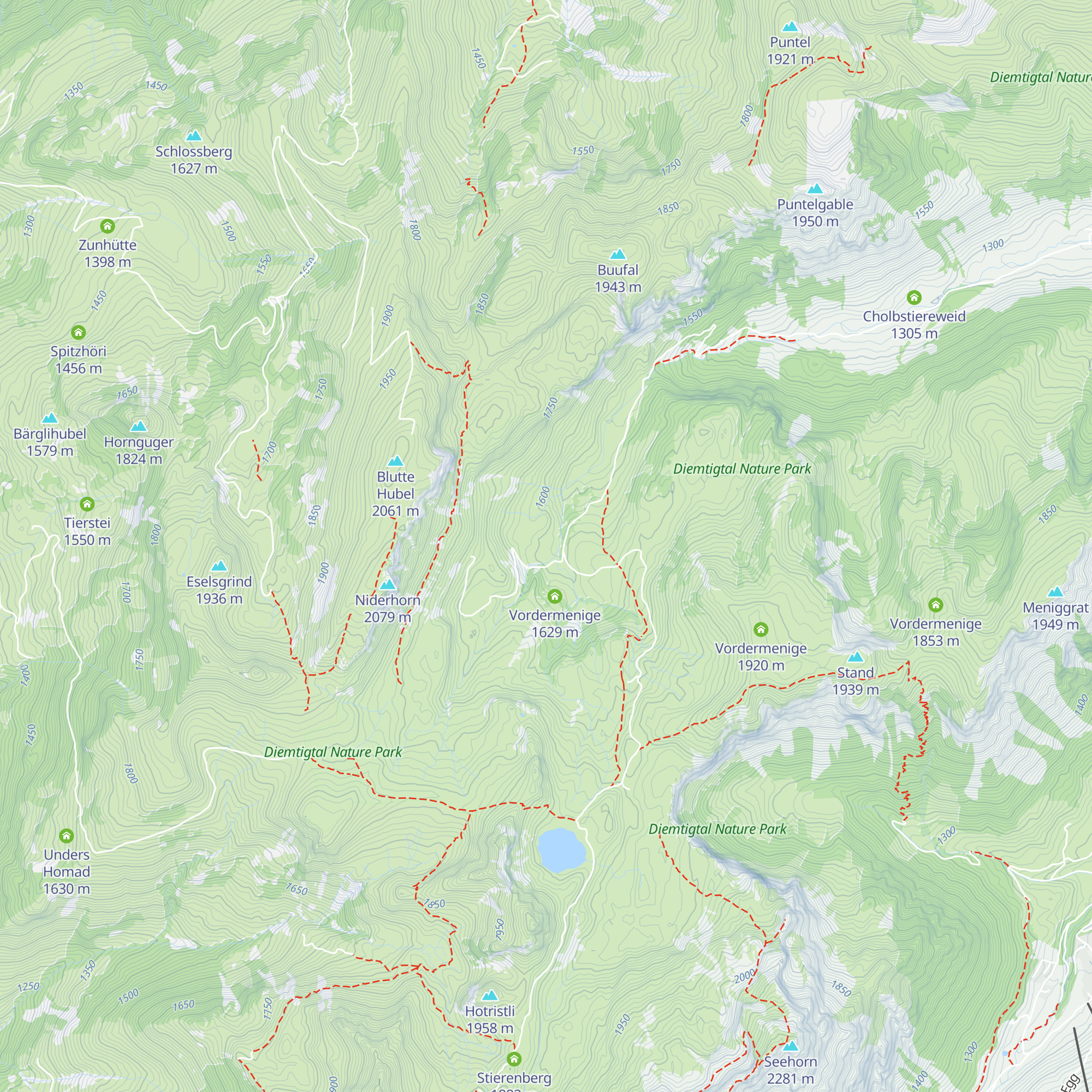 Vordermenige map