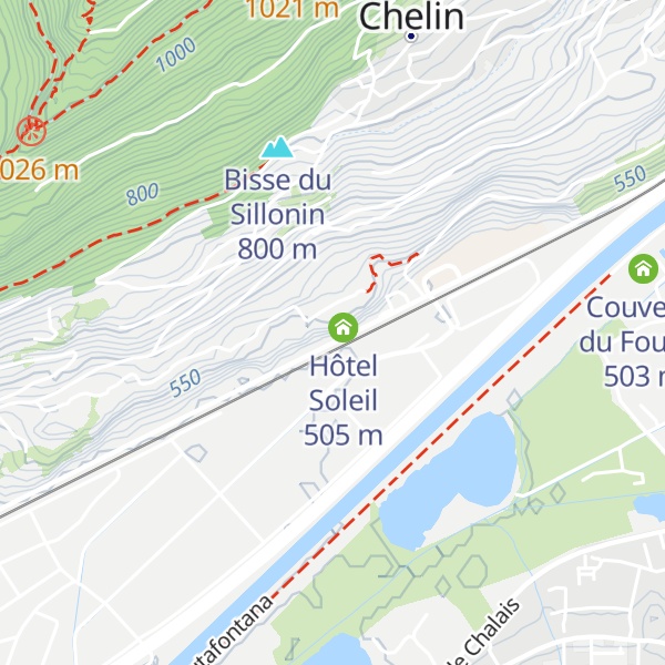 Map of Motel-Restaurant Soleil