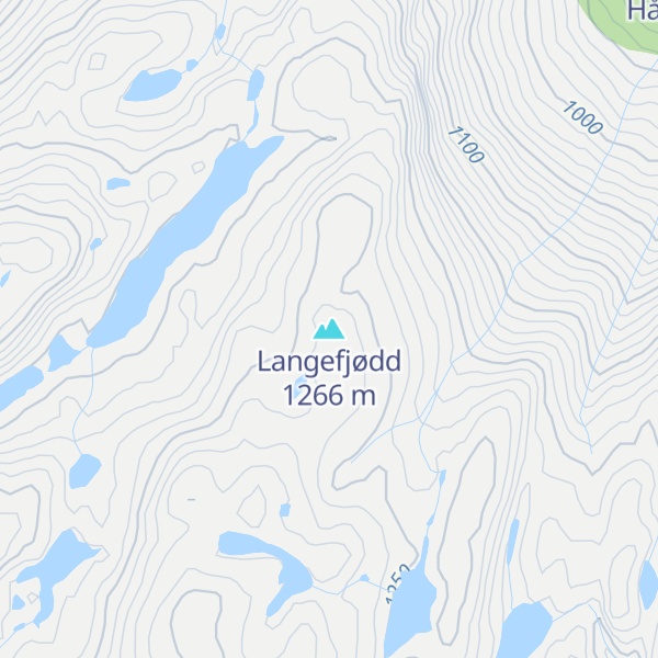 Map of Langefjødd