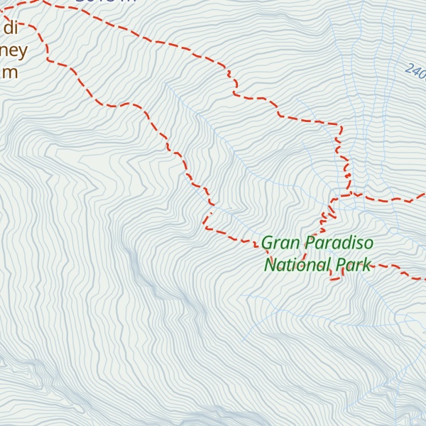 Map of Bivacco Pier Mario Davito