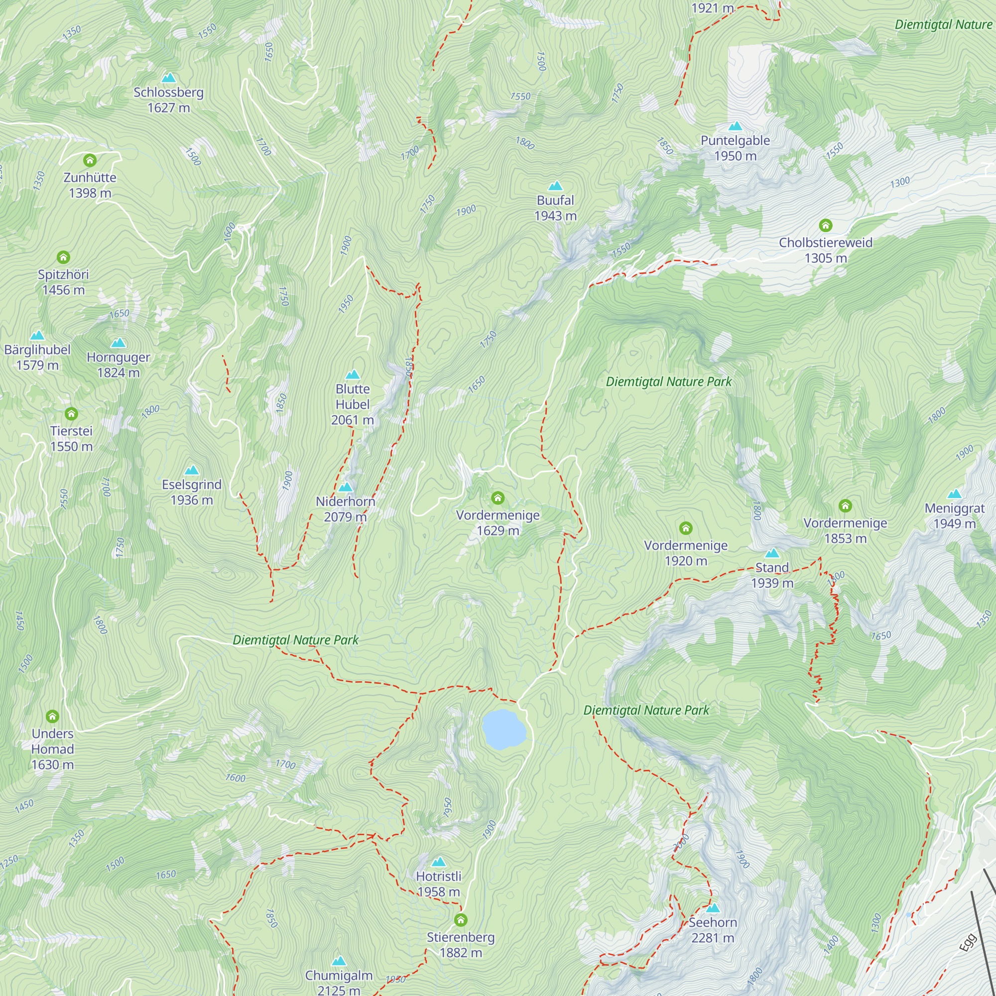 Vordermenige map